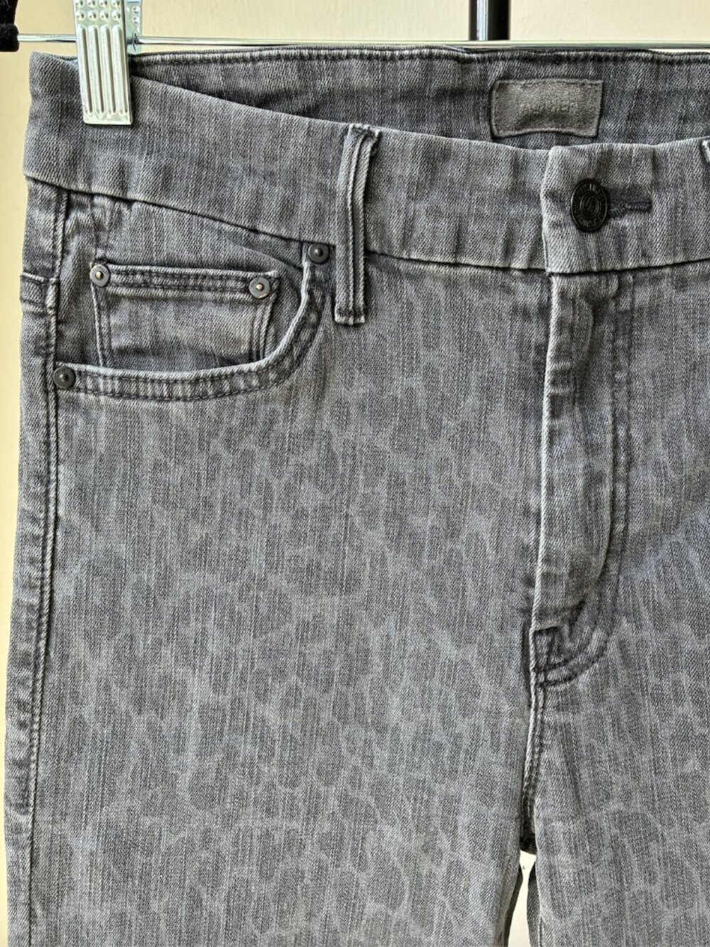 Mother High Waisted Looker Wash Skinny Jeans in Bad Cat - Size 29 - Picture 7 of 11